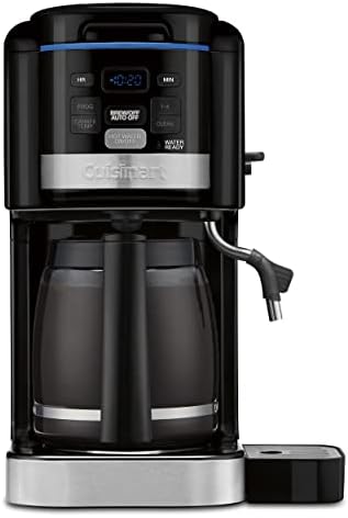 Cuisinart CHW-16 12-Cup Programmable Coffeemaker & Hot Water System New Black