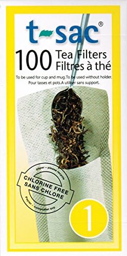 T-Sac Tea Filters, Size 1 (1 Cup), 100-count Box (48)